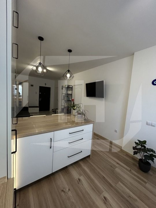 Apartament cu 2 camere, mobilat si utilat, parcare subterana, zona Vivo