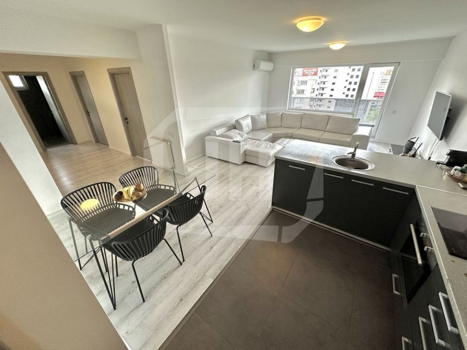 Apartament 3 camere, 2 bai, 86mp utili, 21mp terasa, bloc nou Calea Dorobantilor