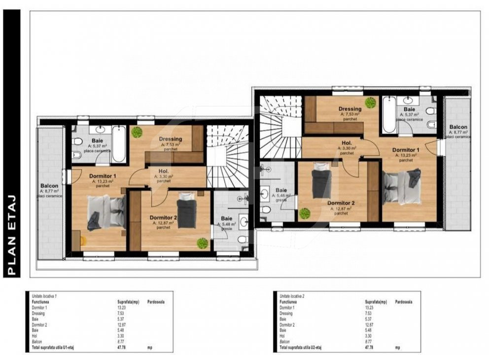 Casa duplex 160 mp utili, garaj, panorama