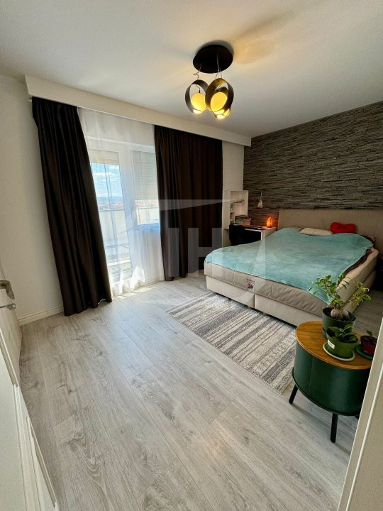 Apartament modern, finisat si mobilat, garaj, terasa 32 mp