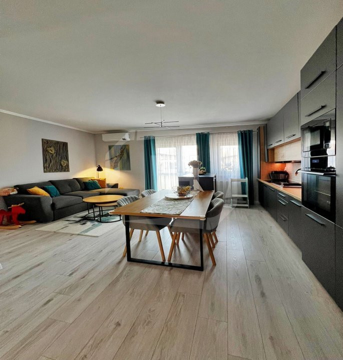 Apartament 3 camere, 68 mp utili, la cheie, parcari incluse