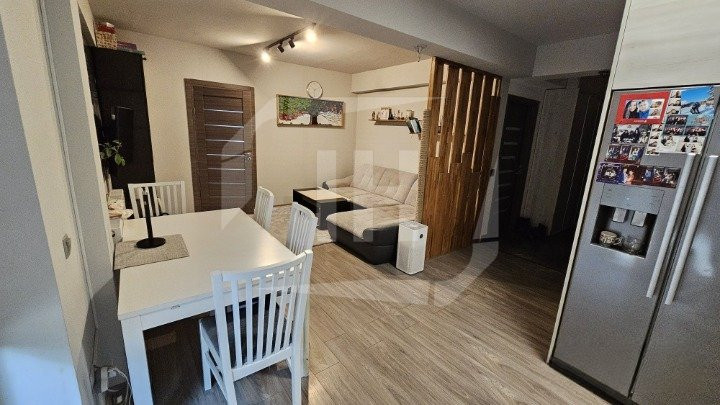 Apartament 2 camere+birou, terasa 54mp, parcare subterana in Borhanci!