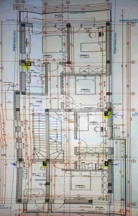 Casa cu 4 camere, constructie noua, terasa panoramica, zona Dambul Rotund