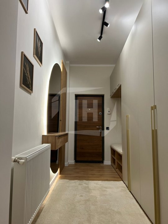 Apartament 2 camere, 54 mp, balcon, terasa 20 mp, la cheie, in Borhanci!