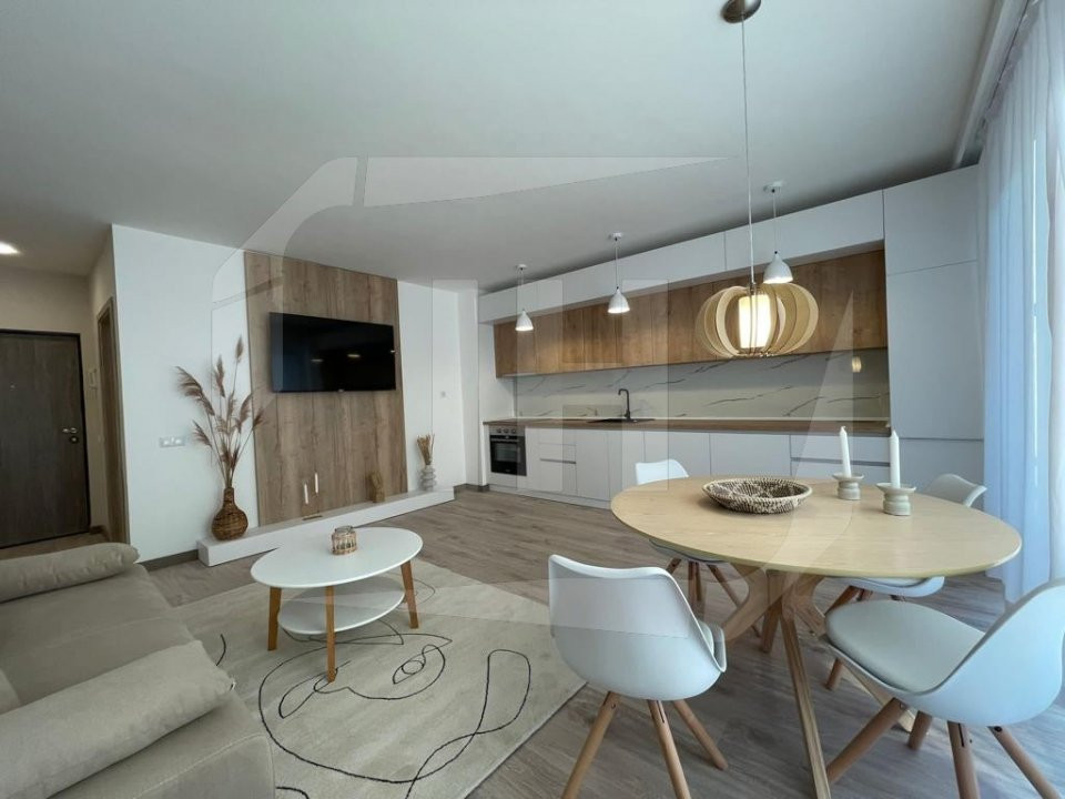 Apartament 2 camere, 56 mp, modern, pet-friendly, parcare, zona Mon Jardin 