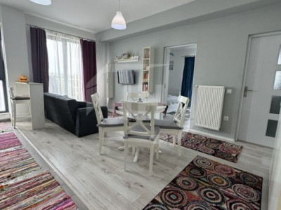 Apartament cu 2 camere la cheie, parcare, Borhanci