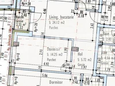 Apartament 3 camere, parcare, Marasti, zona Pod Ira