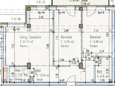 Apartament 3 camere, parcare, Marasti, zona Pod Ira