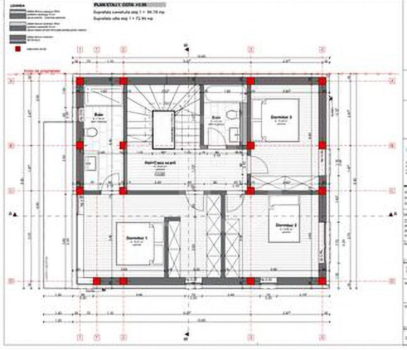 Casa individuala 5 camere  180 mp utili, teren 300 mp