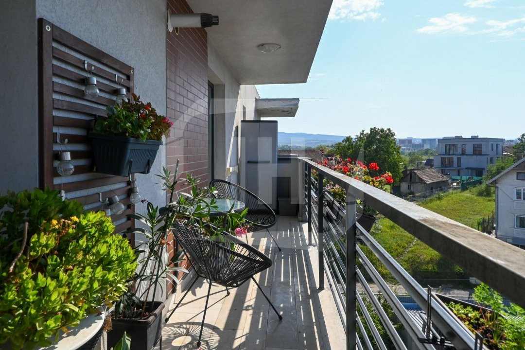 Apartament 2 camere, 44 mp, balcon 12 mp, bloc nou in zona Intre Lacuri!