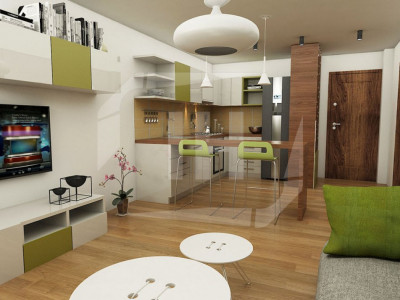 Proiect nou! Apartament 2 camere, complex rezidential privat