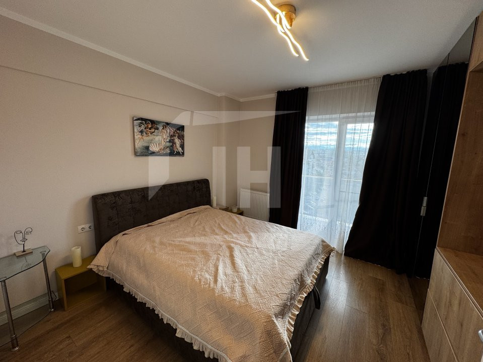 Apartament 2 camere lux, terasa, parcare, in bloc nou