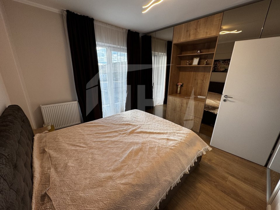 Apartament 2 camere lux, terasa, parcare, in bloc nou