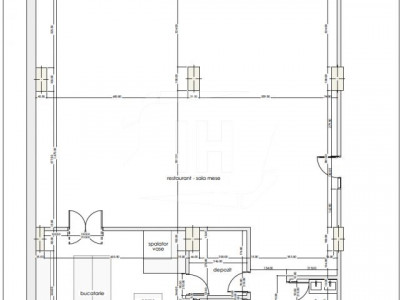 Spatiu comercial pretabil Alimentatie Publica, 212mp, Marasti zona Fabricii