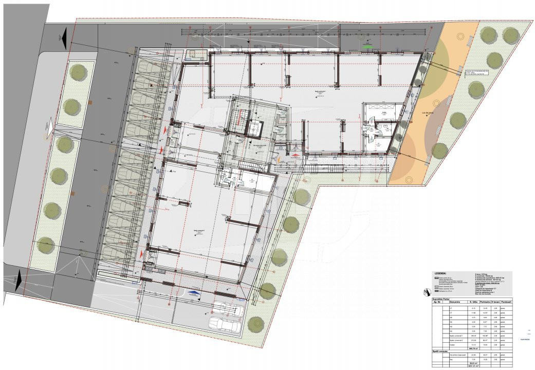 Spatiu comercial, finisat, 370mp, 7 parcari, Zorilor, Calea Turzii