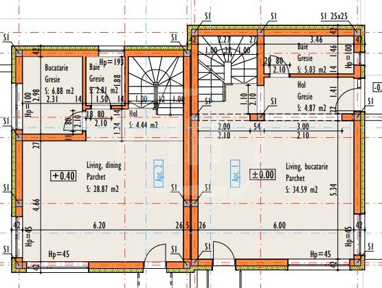 Casa cu 4 camere, terasa mare, constructie noua, zona Dambul Rotund