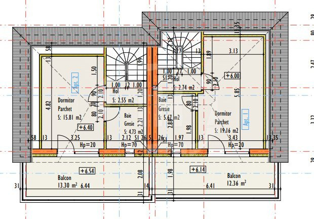 Casa cu 4 camere, terasa mare, constructie noua, zona Dambul Rotund