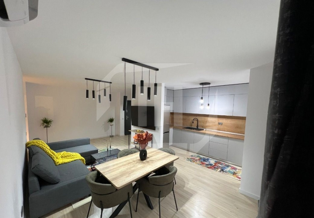 Apartament cu 2 camere la cheie in bloc nou