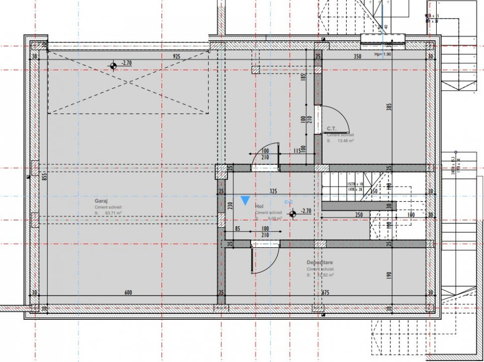 Casa individuala, 5 camere, 700 mp teren, garaj