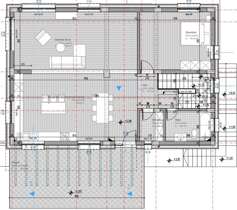 Casa individuala, 5 camere, 700 mp teren, garaj