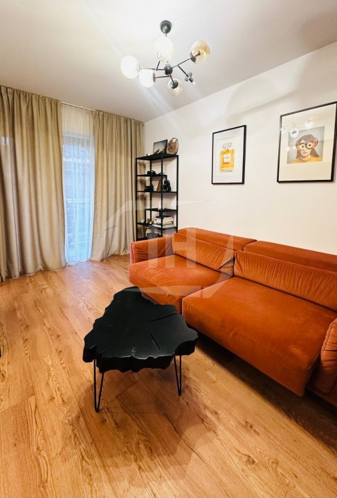 Apartament 2 camere, modern, parcare subterana, gradina, zona Buna Ziua