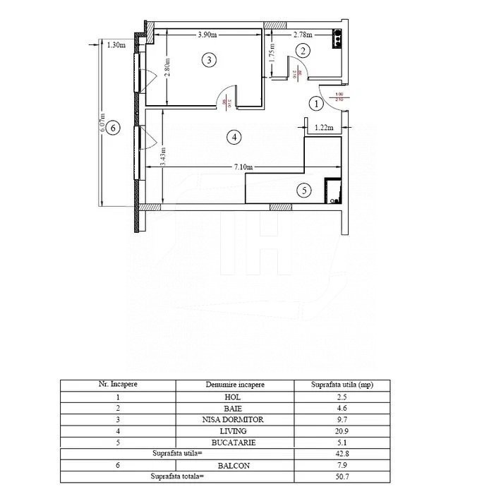 Apartament 2 camere, etaj 2, bloc nou in zona Terapia Iris!