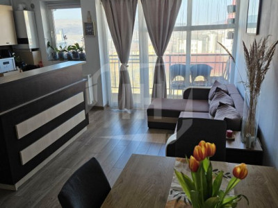 Apartament 2 camere cu panorama, zona Petrom