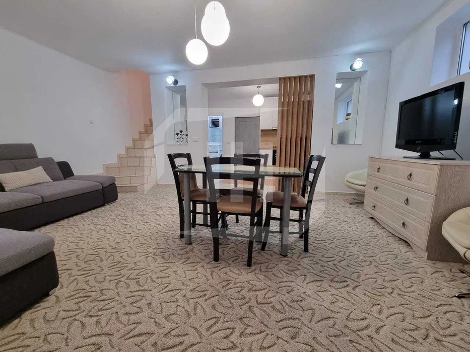 Apartament 3 camere, 2 bai,  imobil tip casa, modern, curte, zona Cluj Arena