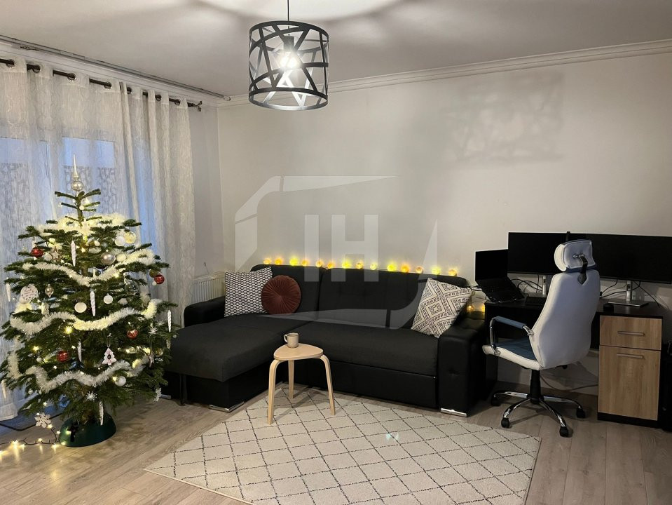 Apartament cu 2 camere 52,5 mp, mobilat si utilat, zona Roata Faget