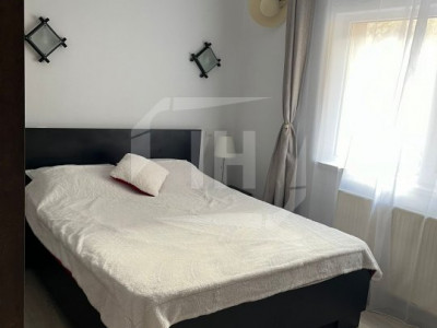 Apartament cu 2 camere 52,5 mp, mobilat si utilat, zona Roata Faget