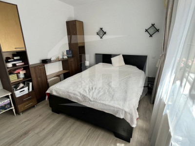 Apartament cu 2 camere 52,5 mp, mobilat si utilat, zona Roata Faget