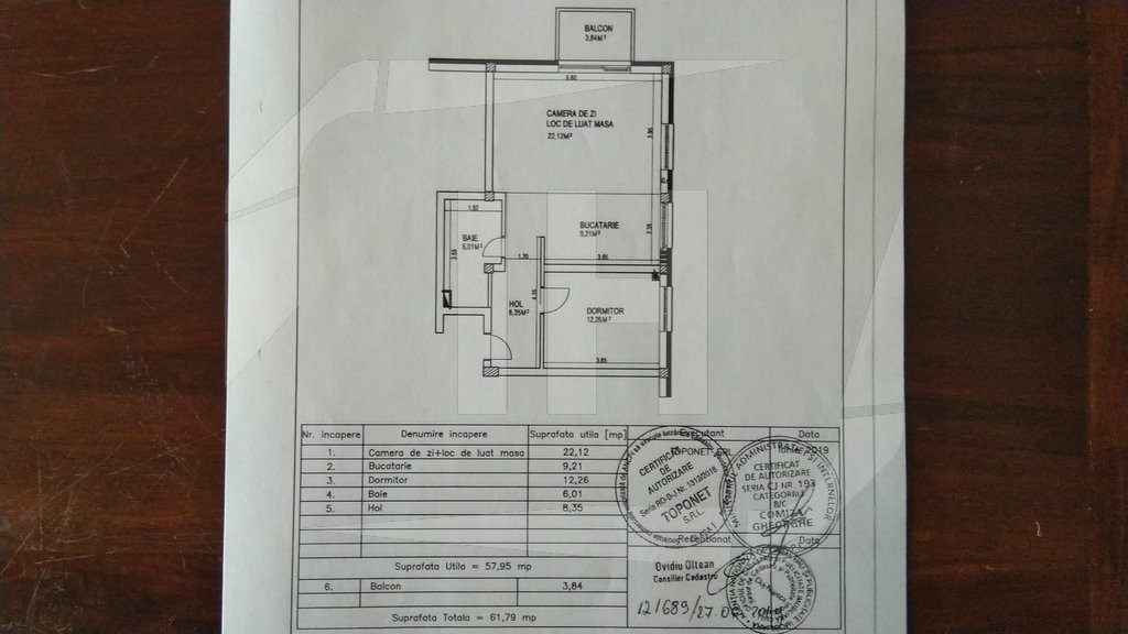 Apartament 2 camere, parcare, zona Vivo