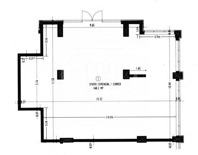 Spatiu comercial, 4 m inaltime, zona strazii Fabricii