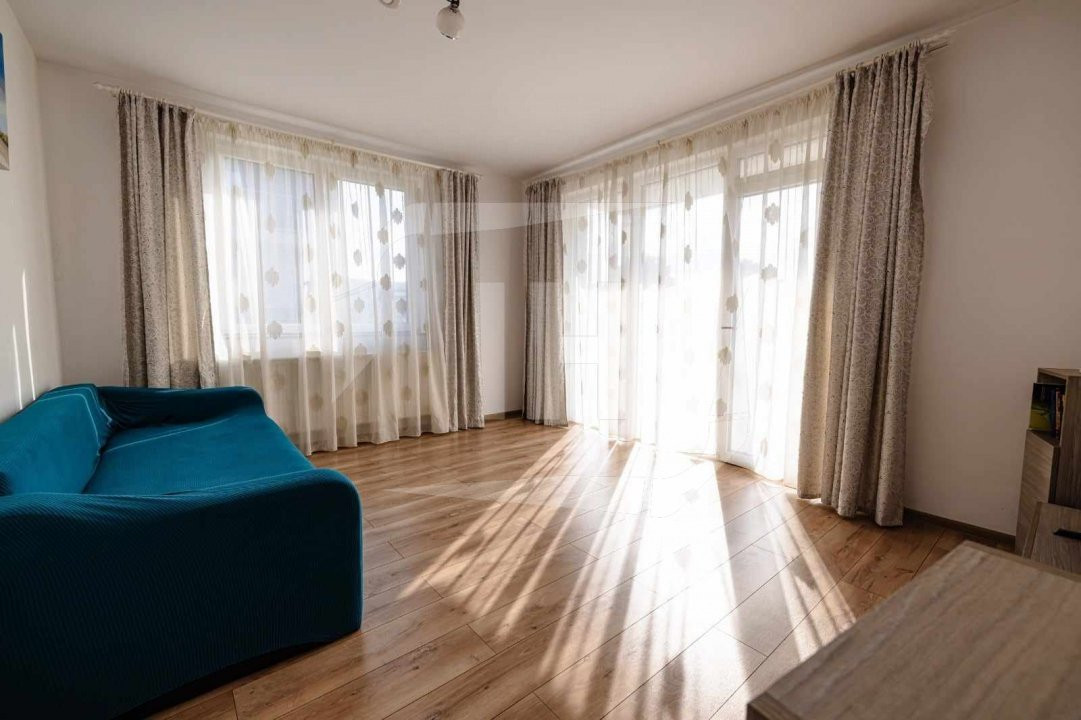 Apartament cu 2 camere, decomandat, etaj 1, zona Borhanci