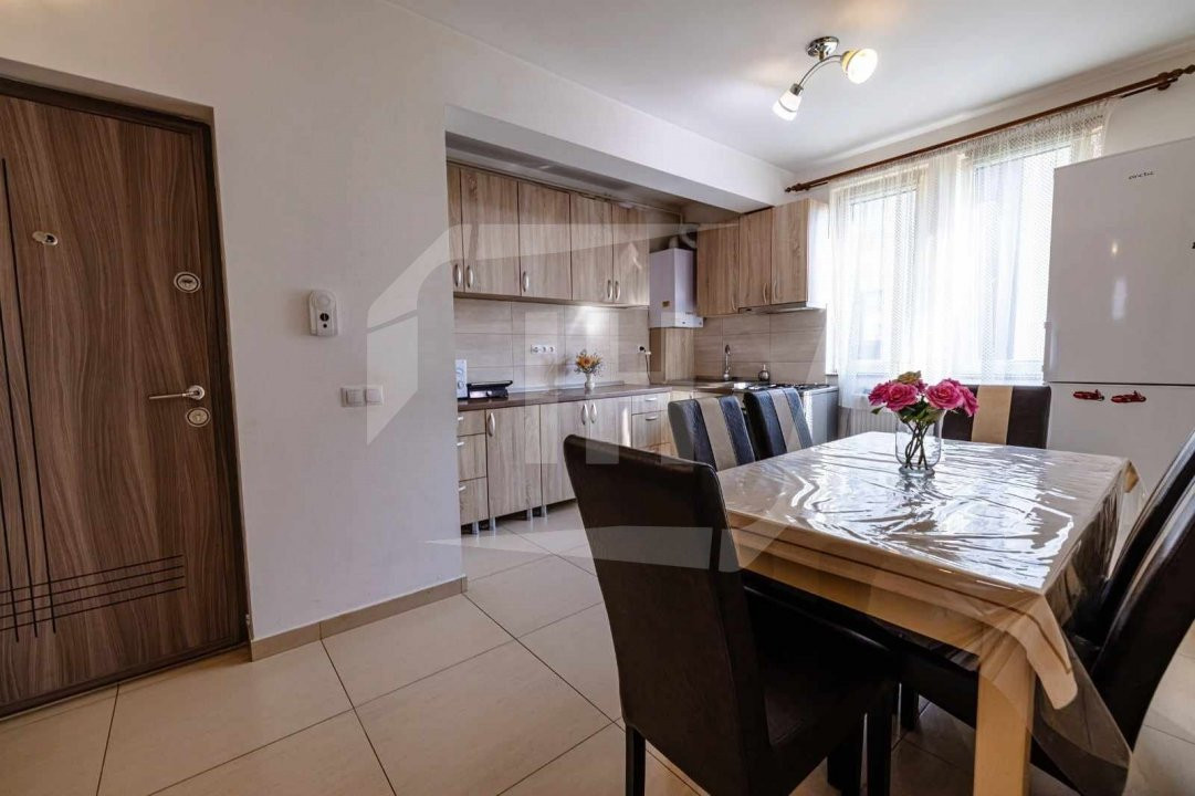 Apartament cu 2 camere, decomandat, etaj 1, zona Borhanci