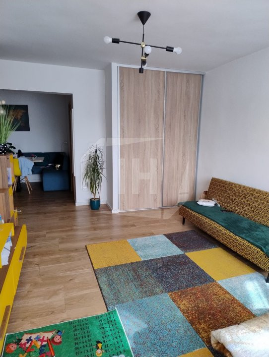 Apartament cu 3 camere 62 mp utili, mobilat si utilat, zona Manastur